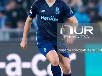 Nico Gonzalez of FC Porto during the UEFA Europa League 2024/25 League Phase MD4 match between SS Lazio and FC Porto at Stadio Olimpico on N...