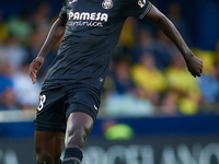 Gueye of Villarreal CF is in action during the LaLiga EA Sports match between Villarreal CF and Deportivo Alaves at Estadio de la Ceramica i...