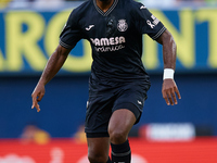 Logan Evans Costa of Villarreal CF is in action during the LaLiga EA Sports match between Villarreal CF and Deportivo Alaves at Estadio de l...