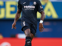 Logan Evans Costa of Villarreal CF is in action during the LaLiga EA Sports match between Villarreal CF and Deportivo Alaves at Estadio de l...