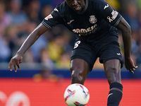 Gueye of Villarreal CF is in action during the LaLiga EA Sports match between Villarreal CF and Deportivo Alaves at Estadio de la Ceramica i...