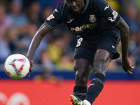 Gueye of Villarreal CF is in action during the LaLiga EA Sports match between Villarreal CF and Deportivo Alaves at Estadio de la Ceramica i...