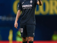 Dani Parejo of Villarreal CF reacts during the LaLiga EA Sports match between Villarreal CF and Deportivo Alaves at Estadio de la Ceramica i...