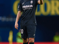 Dani Parejo of Villarreal CF reacts during the LaLiga EA Sports match between Villarreal CF and Deportivo Alaves at Estadio de la Ceramica i...