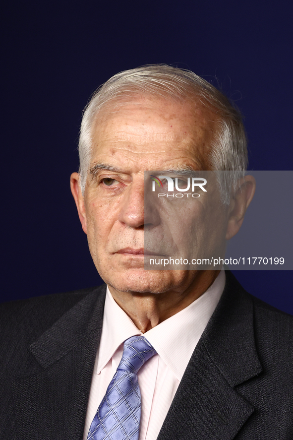 High Representative of the Union for Foreign Affairs and Security Policy Josep Borrell during the press conference in Warsaw, Poland on Nove...