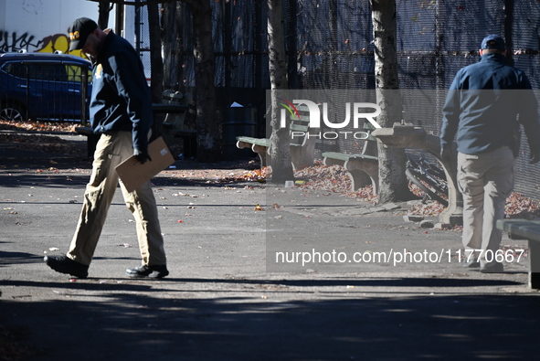 A 21-year-old man is fatally stabbed at Steuben Park in Brooklyn, New York, United States, on November 12, 2024. At approximately 8:45 a.m....