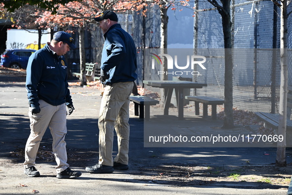 A 21-year-old man is fatally stabbed at Steuben Park in Brooklyn, New York, United States, on November 12, 2024. At approximately 8:45 a.m....