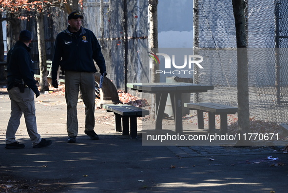 A 21-year-old man is fatally stabbed at Steuben Park in Brooklyn, New York, United States, on November 12, 2024. At approximately 8:45 a.m....