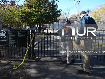 A 21-year-old man is fatally stabbed at Steuben Park in Brooklyn, New York, United States, on November 12, 2024. At approximately 8:45 a.m....