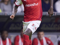 Roger Fernandes of SC Braga is in action during the Liga Portugal Betclic match between SC Braga and Sporting CP at Estadio Municipal de Bra...