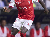 Roger Fernandes of SC Braga is in action during the Liga Portugal Betclic match between SC Braga and Sporting CP at Estadio Municipal de Bra...