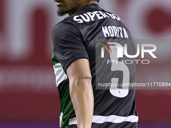 Hidemasa Morita of Sporting CP looks on during the Liga Portugal Betclic match between SC Braga and Sporting CP at Estadio Municipal de Brag...