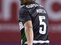 Hidemasa Morita of Sporting CP looks on during the Liga Portugal Betclic match between SC Braga and Sporting CP at Estadio Municipal de Brag...