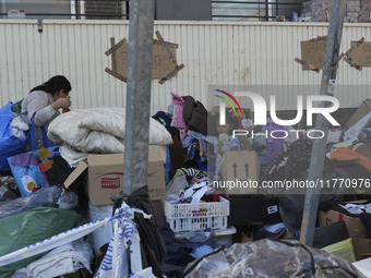 Scenes of devastation in the streets of Benetusser after the passing of the flood, army, firefighters, police and volunteers help to normali...