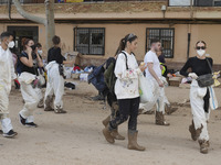 Scenes of devastation in the streets of Benetusser after the passing of the flood, army, firefighters, police and volunteers help to normali...