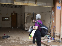 Scenes of devastation in the streets of Benetusser after the passing of the flood, army, firefighters, police and volunteers help to normali...