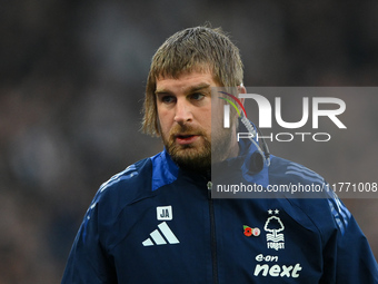 Nottingham Forest physio, Jon Alty, is present during the Premier League match between Nottingham Forest and Newcastle United at the City Gr...