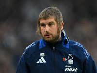 Nottingham Forest physio, Jon Alty, is present during the Premier League match between Nottingham Forest and Newcastle United at the City Gr...