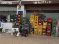 Scenes of devastation in the streets of Benetusser after the passing of the flood, army, firefighters, police and volunteers help to normali...