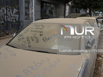 Scenes of devastation in the streets of Benetusser after the passing of the flood, army, firefighters, police and volunteers help to normali...