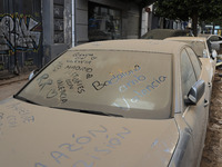 Scenes of devastation in the streets of Benetusser after the passing of the flood, army, firefighters, police and volunteers help to normali...