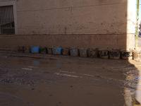 Scenes of devastation in the streets of Benetusser after the passing of the flood, army, firefighters, police and volunteers help to normali...