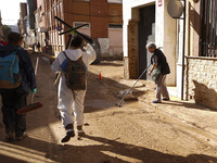 Scenes of devastation in the streets of Benetusser after the passing of the flood, army, firefighters, police and volunteers help to normali...