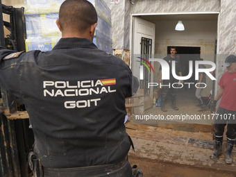 Scenes of devastation in the streets of Benetusser after the passing of the flood, army, firefighters, police and volunteers help to normali...