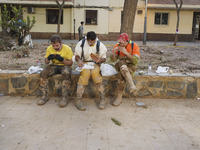 Scenes of devastation in the streets of Benetusser after the passing of the flood, army, firefighters, police and volunteers help to normali...