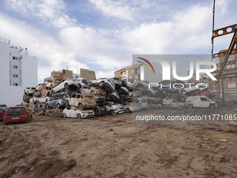 Scenes of devastation in the streets of Benetusser after the passing of the flood, army, firefighters, police and volunteers help to normali...