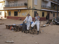 Scenes of devastation in the streets of Benetusser after the passing of the flood, army, firefighters, police and volunteers help to normali...