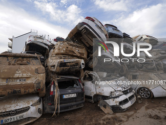 Scenes of devastation in the streets of Benetusser after the passing of the flood, army, firefighters, police and volunteers help to normali...