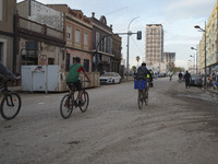 Scenes of devastation in the streets of Benetusser after the passing of the flood, army, firefighters, police and volunteers help to normali...