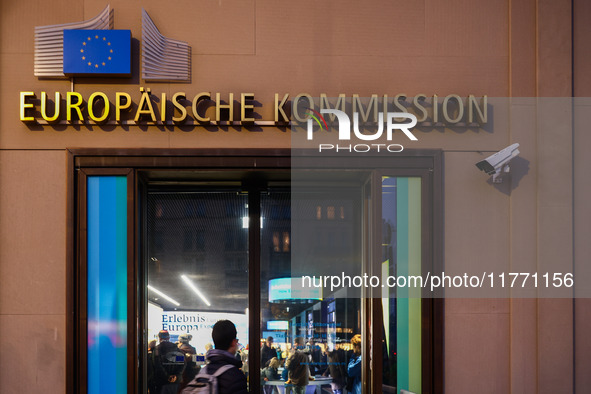 Europa Experience multimedia exhibition in Berlin, Germany on November 9th, 2024. 