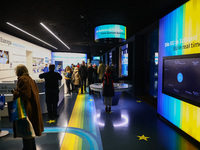 Europa Experience multimedia exhibition in Berlin, Germany on November 9th, 2024. (