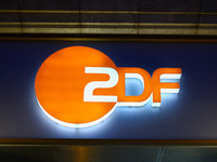 ZDF logo in Berlin, Germany on November 9th, 2024. (