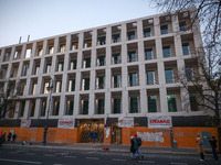 A new building of the Polish Embassy on Unter den Linden Street in Berlin, Germany on November 9th, 2024. (