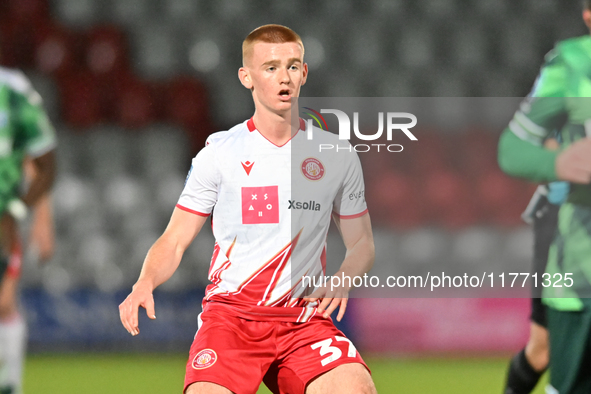 Laurie Walker looks on during the EFL Trophy match between Stevenage and Gillingham at the Lamex Stadium in Stevenage, England, on November...