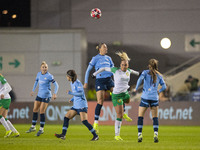 During the UEFA Champions League Group D match between Manchester City and Hammarby at the Joie Stadium in Manchester, England, on November...