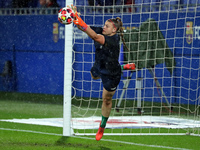 Carina Schluter plays during the match between FC Barcelona Women and SKN St. Poelten Women, corresponding to week 3 of Group D of the Women...