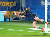 Carina Schluter plays during the match between FC Barcelona Women and SKN St. Poelten Women, corresponding to week 3 of Group D of the Women...