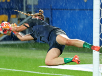 Carina Schluter plays during the match between FC Barcelona Women and SKN St. Poelten Women, corresponding to week 3 of Group D of the Women...