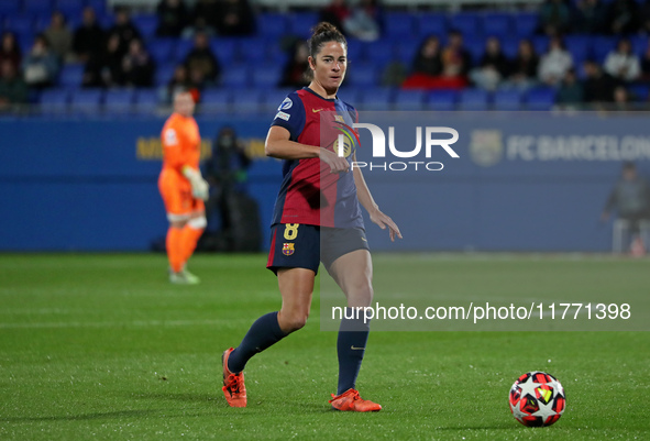 Marta Torrejon plays during the match between FC Barcelona Women and SKN St. Poelten Women, corresponding to week 3 of Group D of the Women'...