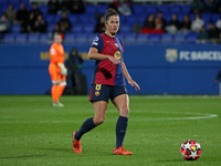 Marta Torrejon plays during the match between FC Barcelona Women and SKN St. Poelten Women, corresponding to week 3 of Group D of the Women'...