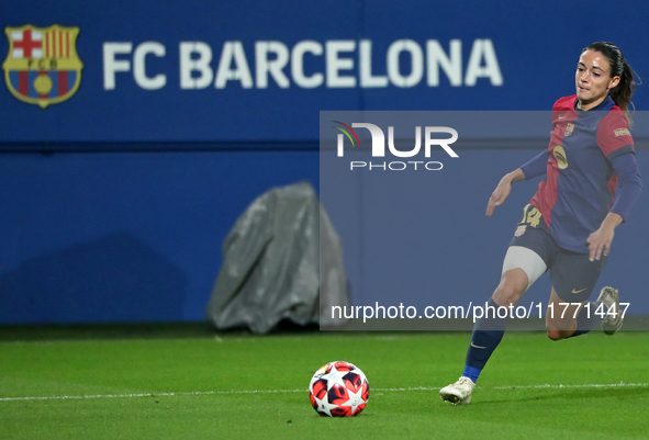 Aitana Bonmati plays during the match between FC Barcelona Women and SKN St. Poelten Women, corresponding to week 3 of Group D of the Women'...