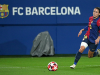 Aitana Bonmati plays during the match between FC Barcelona Women and SKN St. Poelten Women, corresponding to week 3 of Group D of the Women'...