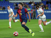 Ewa Pajor plays during the match between FC Barcelona Women and SKN St. Poelten Women, corresponding to week 3 of Group D of the Women's UEF...