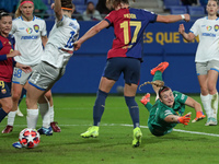 Carina Schluter plays during the match between FC Barcelona Women and SKN St. Poelten Women, corresponding to week 3 of Group D of the Women...