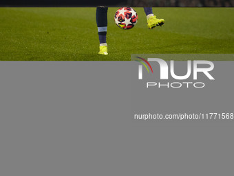 Leila Ouahabi #15 of Manchester City W.F.C. participates in the UEFA Champions League Group D match between Manchester City and Hammarby at...