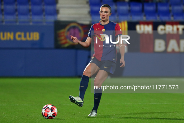 Ingrid Engen plays during the match between FC Barcelona Women and SKN St. Poelten Women, corresponding to week 3 of Group D of the Women's...